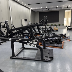 Estación de Sentadillas Comercial PowerX Pro, Máquina de Sentadillas con Carga de Placas, Equipo de Entrenamiento de Fuerza - Product Image 3