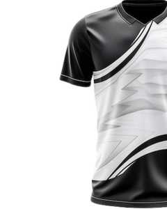 Camiseta Deportiva Polo para Hombre al por Mayor, Manga Corta, Cuello Redondo, Ropa Deportiva Transpirable para Gimnasio, Top de Entrenamiento para Hombre para Uso Diario - Product Image 3