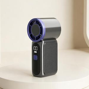 0728 Best Seller Ultra Light Mini Fan 85g Portable Handheld 5 Speed Led Display Type C Fast Charging for Outdoor Use - Product Image 3