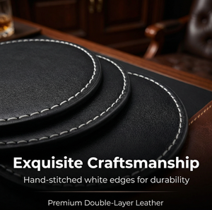 Beverage Tea <strong>Coaster</strong> <strong>Table</strong> Black Round Square Custom Shape Personalized <strong>Coaster</strong> Add Your Design Leather <strong>coaster</strong> - Product Image 2