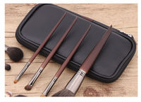 Lot de 15 pinceaux de maquillage professionnels en poils synthétiques et naturels, manche en bois, pour le visage, le correcteur et la poudre, marque privée, vente en gros