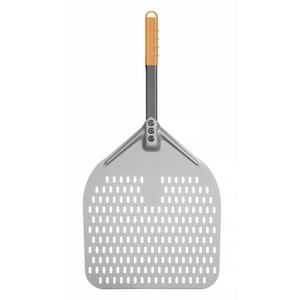 Pala per Pizza Perforata HENDI 350x710mm con Manico Corto per Uso in Forno - Product Image 1