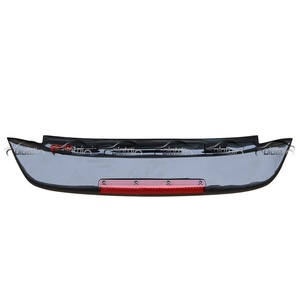 Aileron arrière style Spoon en fibre de carbone avec feux LED pour Honda Civic EG 3D 1992-1995 - Product Image 4