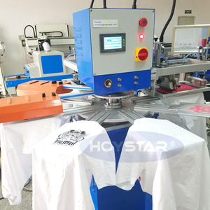 2 Màu Bạch Tuộc Tự Động May Lụa Màn Hình Máy In - Product Image 3