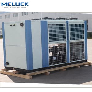 Refroidisseur d'eau glycolé à refroidissement par air série LSLG, prix d'usine, pièces de réfrigération, condenseur de chambre froide, type à vis, 380V/3P/50HZ CN;SHG - Product Image 2