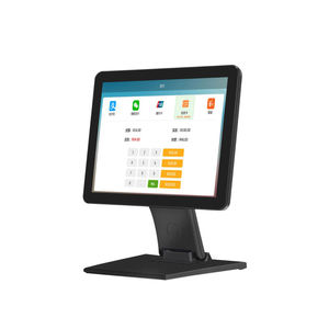 Système d'écran tactile POS industriel avec écran tactile LED PCAP de 9,7 pouces, ordinateur de bureau, petit moniteur POS numérique avec support - Product Image 2
