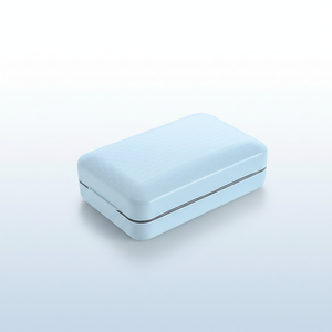 Boîte de rangement pour médicaments portable, pliable, magnétique, anti-rayures, en plastique, avec 8 compartiments - Product Image 6