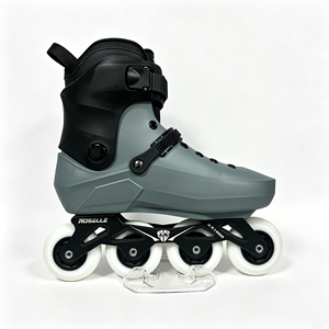 Patins à roulettes de slalom professionnel EACH pour adultes, hommes, en PU, avec cadre en aluminium, roues en PU YQ-RS20, roulement fluide - Product Image 5