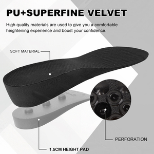 Đế giày nâng chiều cao OEM, đế lót giày tăng chiều cao bằng chất liệu PU - Product Image 4