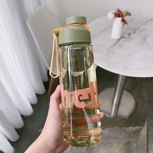 Borraccia sportiva portatile in plastica da 650 ml, borraccia estiva per bambini <span class=keywords><strong>con</strong></span> cordino. - Product Image 6