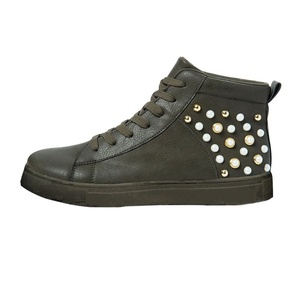 Zapatillas de <span class=keywords><strong>tenis</strong></span> de corte alto personalizadas para <span class=keywords><strong>mujer</strong></span>, a la moda 2026, de precio económico - Product Image 2