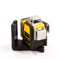 Niveau Laser Vert 4D Industriel et Bricolage 12 Lignes Rotation 360 Degrés avec Batterie