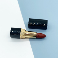 Haute qualité or rouge à lèvres tube personnalisé étanche rouge rouge à lèvres de marque privée