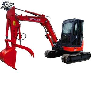 hitachi zax50 used excavator 5-tons second-hand excavator 5-tons mini excavator <b>Earth</b>-<b>moving</b> <b>Machinery</b> construction <b>machinery</b> - Product Image 1