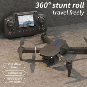 2025 E88Air Screen-Controlled Foldable Plastic Quadcopter <b>Drone</b> Optical Flow Dual-<b>Camera</b> Remote Control Beginners 1km - Product Image 4