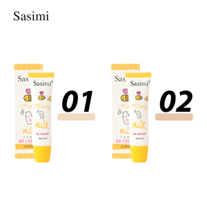 Aydınlatma cilt bakımı beyazlatma için SASIMI mükemmel <span class=keywords><strong>CC</strong></span> krem yüz kullanımı için Mineral kimyasal maddeler ile parlatma makyaj tabanı - Product Image 3