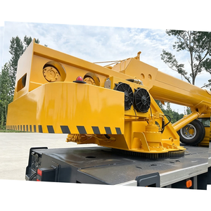 Grúa Hidráulica de Diseño Popular con Pluma Hidráulica, Chasis KAMA de 10 Toneladas para Obras de Construcción - Product Image 6