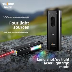 светодиодный фонарик карманный красный свет фонарь на открытом воздухе аварийное Выживание портативное приключение с прикуривателем - Product Image 1