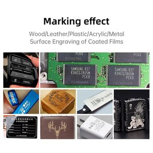 Daja A1 3W 5W Máy khắc laser xách tay tự động tập trung Laser khắc cho khắc lớn các đối tượng - Product Image 6