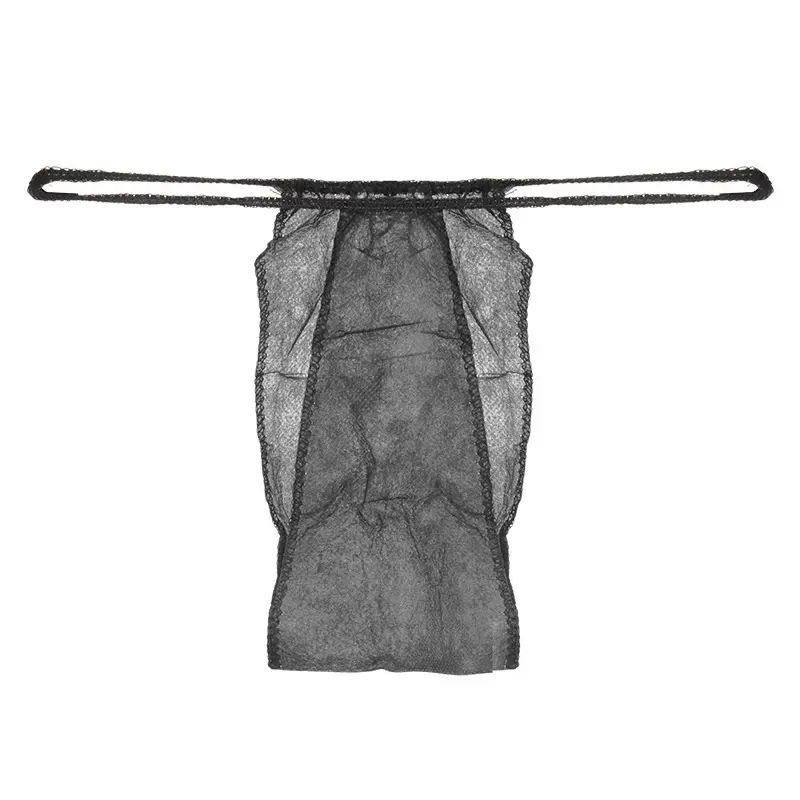 Culottes jetables pour femmes adultes non tissées G-STRING Culottes respirantes pour femmes Échantillon gratuit Politique String jetable