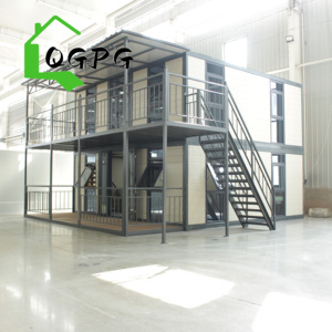 Maison Modulaire Conteneurisée 20ft 40ft Villa Préfabriquée Moderne 2 3 4 5 Chambres Luxe Extensible <span class=keywords><strong>Résidence</strong></span> Familiale à Deux Étages - Product Image 1