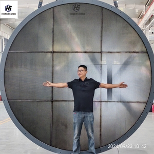 Túnel <span class=keywords><strong>de</strong></span> <span class=keywords><strong>Viento</strong></span> con Ventilador <span class=keywords><strong>de</strong></span> Chorro Personalizable <span class=keywords><strong>de</strong></span> Fábrica al por Mayor con Panel <span class=keywords><strong>de</strong></span> Abeja para Enderezamiento del Flujo - Product Image 2