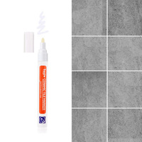 Outils de réparation de couture de décontamination de salle de bain de haute qualité marqueur de réparation de carreaux imperméable 12 couleurs stylo de coulis de carreaux de réparation