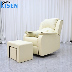 KISEN Automatic Salon Furniture Luxury Pedicure Chairs With 180 Degrees Adjustment Massage Sofa for Foot Spa Nail Spa Chairs - Product Image 3