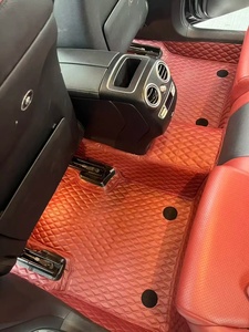 Tapis de sol de voiture personnalisé de luxe en cuir Nappa imperméable, adapté aux modèles Benz, <span class=keywords><strong>Volvo</strong></span>, Toyota, Lexus, couverture complète à 360 degré<span class=keywords><strong>s</strong></span> - Product Image 2