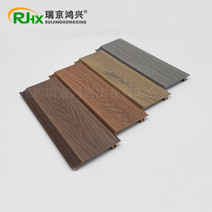 Revêtement mural extérieur en composite <span class=keywords><strong>bois</strong></span>-plastique imperméable, décoratif, WPC - Product Image 5