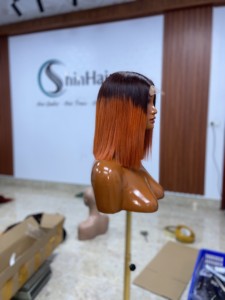 Fournisseur de perruques en cheveux humains de luxe du Vietnam, 100% cheveux vierges Remy, aspect naturel, vente en gros, exportation, directement de l'usine - Product Image 2