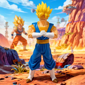 Figurines d'action en PVC de la série Goku, Piccolo, <span class=keywords><strong>Vegeta</strong></span>, <span class=keywords><strong>Trunks</strong></span> – Modèles masculins <span class=keywords><strong>et</strong></span> féminins – Jouet décoratif <span class=keywords><strong>et</strong></span> cadeau - Product Image 2