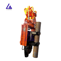 Marteau vibro-compacteur latéral pour excavatrice, haute efficacité, pour le soutien de grands fossés de fondation et les travaux de pieux de soutènement