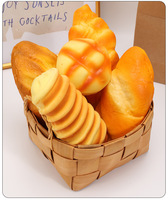 Pain de simulation en PU souple à rebond lent, avec fonction sonore, en forme de baguette ou de coquille, personnalisable, pour une interaction ludique