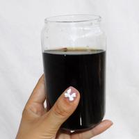 Vintage transparante bierbeker, tankard, ambachtelijke bierproefset, proost, bier, frisdrankblikje, glas, perfect voor thuis en restaurants