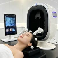 Analizador Facial y Capilar Portátil con IA, Topografía 3D, Detector de Belleza, Almacenamiento en la Nube WiFi, Enchufe Europeo, para Uso en Spa y Hogar, Venta al Por Mayor de Fábrica