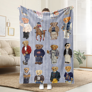 La franela impresa con palabras <span class=keywords><strong>de</strong></span> texto <span class=keywords><strong>de</strong></span> dibujos animados personalizados al por mayor es adecuada para sofá o cama, impresión <span class=keywords><strong>de</strong></span> alta calidad, maquetas <span class=keywords><strong>de</strong></span> cortesía - Product Image 3