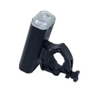 Lampu depan Led sepeda 600 Lumen 4400mAh, lampu senter depan Super terang isi ulang daya USB untuk sepeda