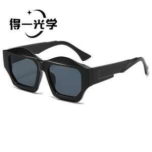 Polygonal Irregular Frame <b>Sunglasses</b> UV400 PC Unisex Outdoors - Product Image 2