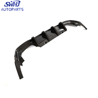 Difusor de Parachoques Trasero de Fibra de Carbono para VW Golf 8.5 Golf 8 MK8 R 2021, Actualización Moderna, Fácil Instalación, Nuevo, con Clips Incluidos