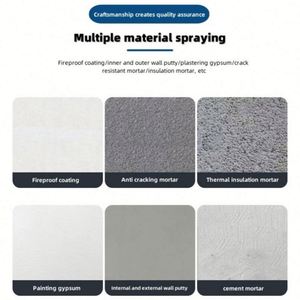 S3 Real Stone <b>Paint</b> <b>Spraying</b> Machine, Waterproof and Fireproof Material <b>Spraying</b> Machine - Product Image 6