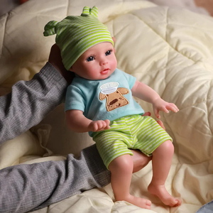 Bébé Reborn en Silicone de Haute Qualité Platinum 100% Réaliste de 30 cm (12 pouces) de Babeside Terry, Jouet Doux pour Garçon, Poupée de Mode - Product Image 3