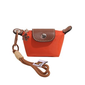กระเป๋าไนลอนทรงเกี๊ยวขนาดเล็กแบบลำลอง กระเป๋าใส่เหรียญ <span class=keywords><strong>Longchamp</strong></span> Ultra พร้อมจี้ห้อย ที่ใส่บัตร ที่เก็บหูฟัง ที่เก็บลิปสติก พวงกุญแจเข้าชุดสำหรับใช้ในชีวิตประจำวัน - Product Image 5