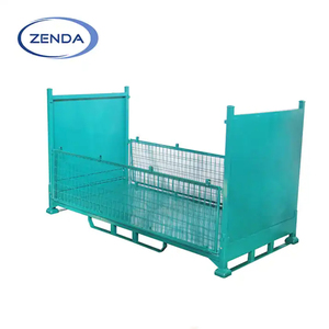 Gấp stillage tải công suất 1500kg dây lưới <span class=keywords><strong>container</strong></span> gấp nhiệm vụ nặng nề lồng stillage - Product Image 3