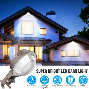50W LED Outdoor barn Wall Light 5000K Daylight Aluminum IP65 Waterproof Dusk to Dawn 5-Year Warranty 50000Hrs Lifespan - Product Image 2