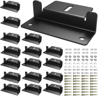 Supports de montage de panneaux solaires résidentiels personnalisés de petite taille, pièces découpées au laser et service de pliage