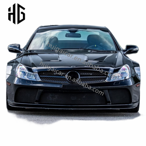 Protector de capó de coche personalizado para Mercedes Bens SL Black Series, Kit de carrocería, parachoques delantero, parachoques trasero, faldón lateral - Product Image 6