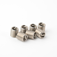 Metric STI Wire Thread Inserts 304 Stainless Steel Fully Threaded Right Hand ISO Standard Screw Thread Sleeve for Aluminum