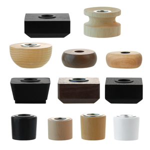 Thiết kế mới rỗng rõ ràng phẳng vuông 100ml 200ml 350ml thủy tinh hương liệu chai với cắm - Product Image 3