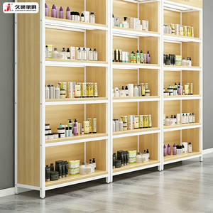Espositore Cosmetici JIUSHUN, Scaffali in <span class=keywords><strong>Legno</strong></span> <span class=keywords><strong>per</strong></span> Negozi, Espositori all'Ingrosso e al Dettaglio <span class=keywords><strong>per</strong></span> Negozi di Prodotti Skincare - Product Image 3